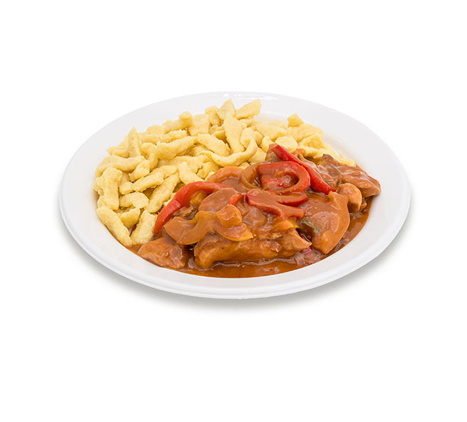 Pouletgeschnetzeltes Stroganoff﻿