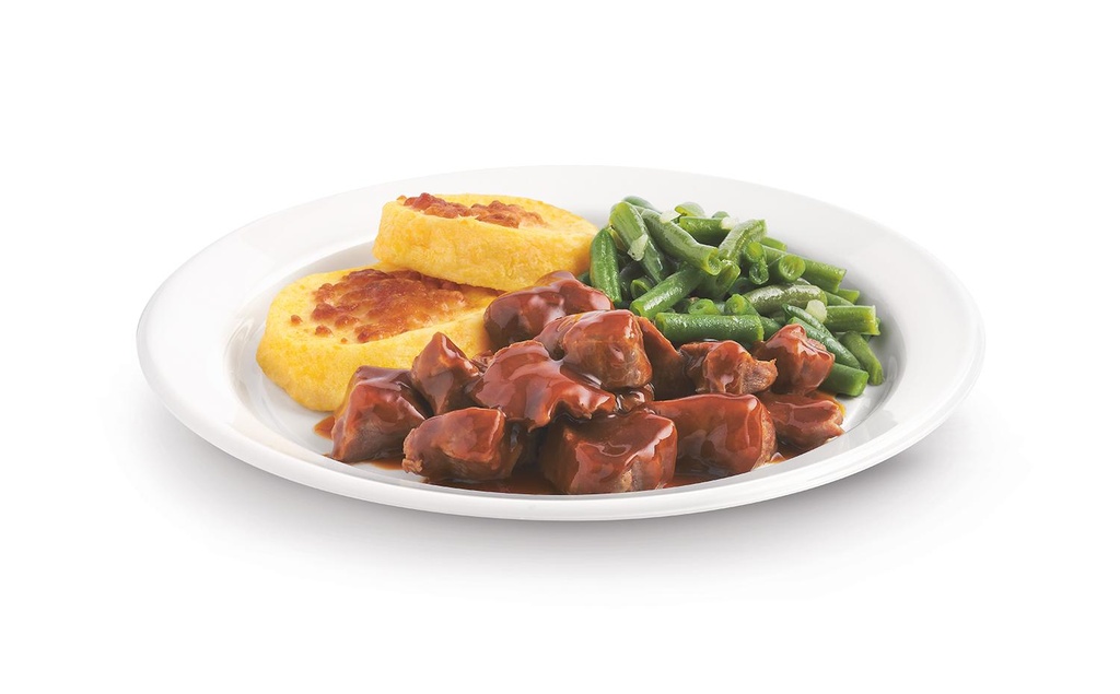 Rindsvoressen mit Maisgaletten﻿