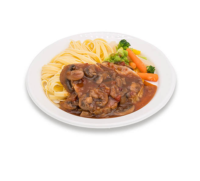 Schweinsbraten Jägerart