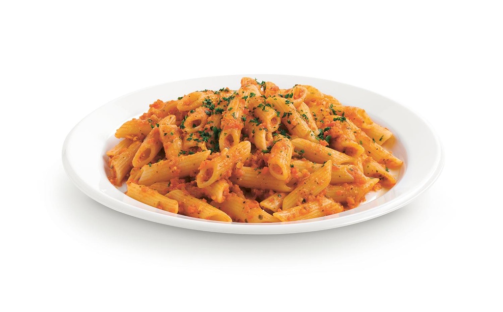 Penne pesto picante